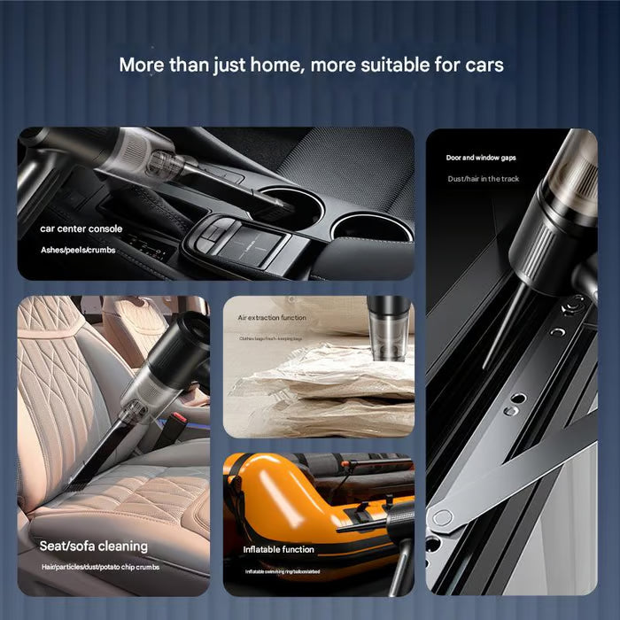 Wireless Handheld Car Vacuum Cleaner Portable Cordless