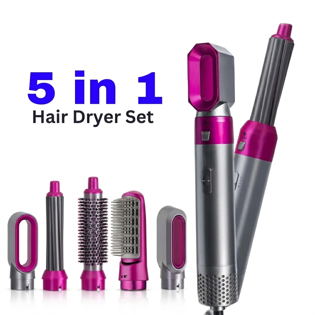 AirGlow 5-in-1 Hot Air Hair Styler & Volumizer