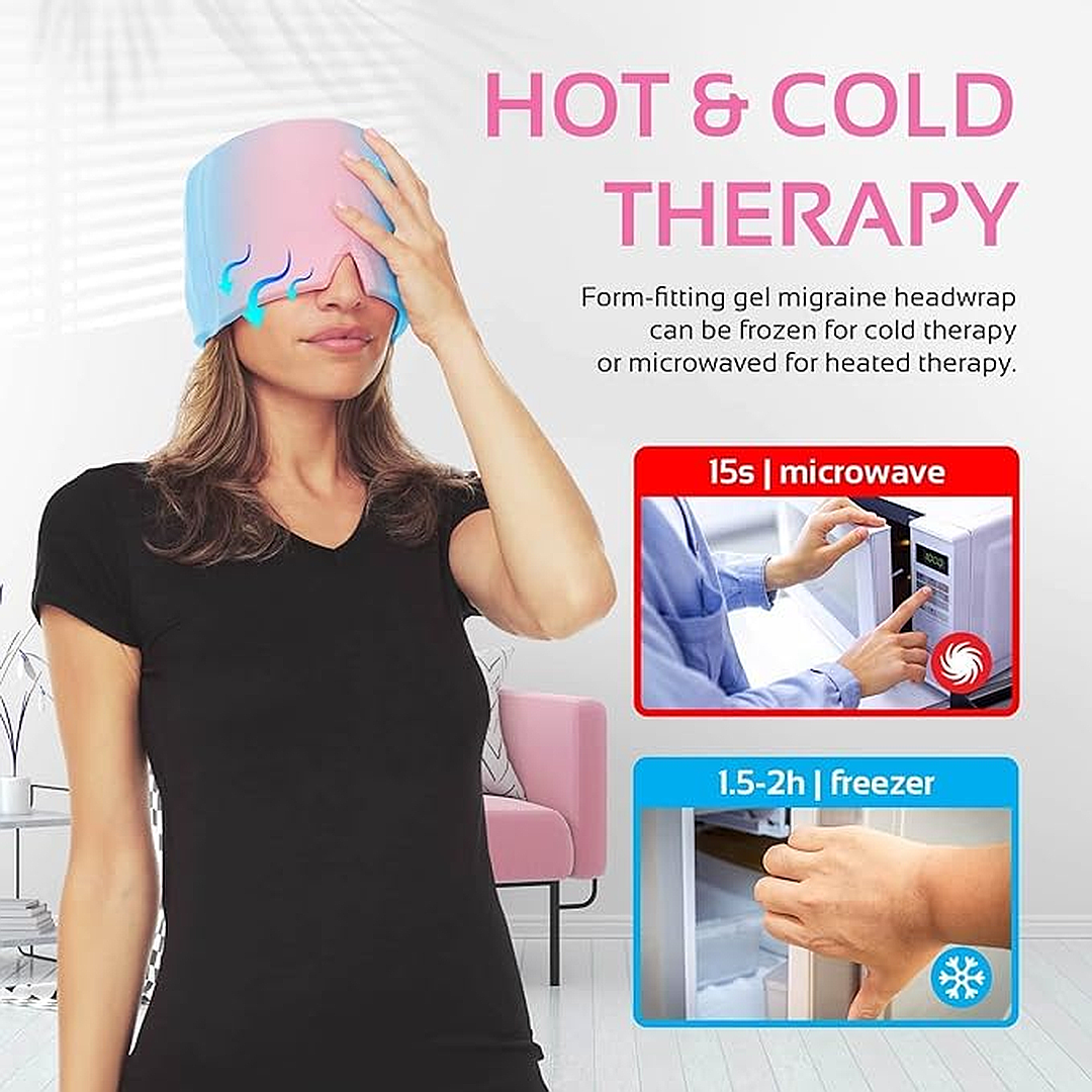 Migraine Relief Cap – Cooling Headache Relief Hat